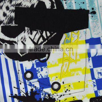 Customer Unique Design Colorful Beach Short for Men With Back Pocket photo-6