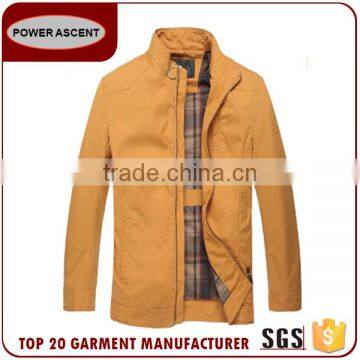 Wholesale Mens Zipper Fashion Cotton-Padded Jacket