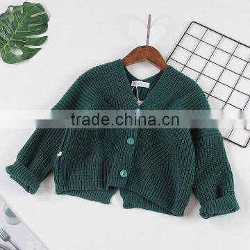 Zm35740a 2017 New Deisgn Girl Knit Sweater Spring Cardigan for Wholesale photo-2