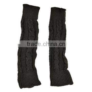 Women Arm Warmer Knitting Wool Long Cool Fingerless Gloves7869 photo-4