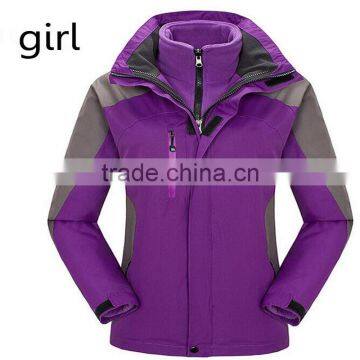 2017 Women outdoor sports Stock waterproof winter jackets