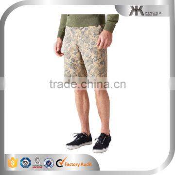 Mens Hawaiian Print Vintage Bermuda Shorts Overall Bandana Print Shorts photo-2