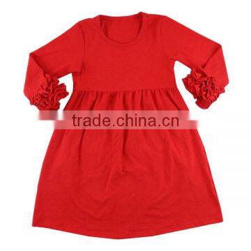 Frock Cotton Design Childrens Clothing Boutique Blank Toddler Clothes Girls Fall Cotton Dresses