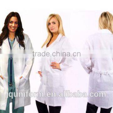 Unisex Men/Women Medical Doctor Nursing Long White Lab Coat XS-3XL