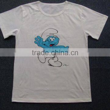 Custom Plain Color Short Sleeves T-shirt Tubes photo-5