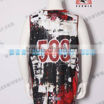 Fully Sublimation Professional Famous Basketbal Jerseys, Basketball Uniform photo-2