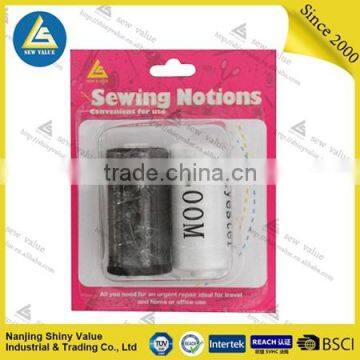 Customized 40/2 500m 100%polyester Sewing Thread in Paper Tube 2pcs /set photo-5