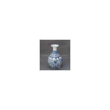 Jingdezhen Blue and White Ceramic Porcelain Vase