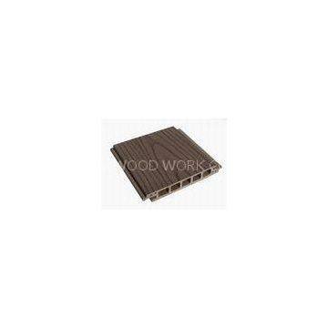 Extruded Hollow WPC Decking Board Outdoor For Courtyard Decoration