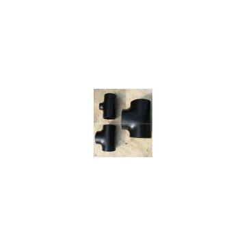 Butt weld seamless pipe fittings reducer tee