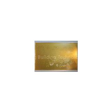 Laser Carving decorative metal wall panels with Culture Element Custom Made Pattern