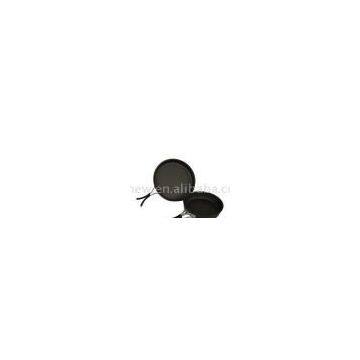 2pcs Hard Anodized Camping Fry Pan Set