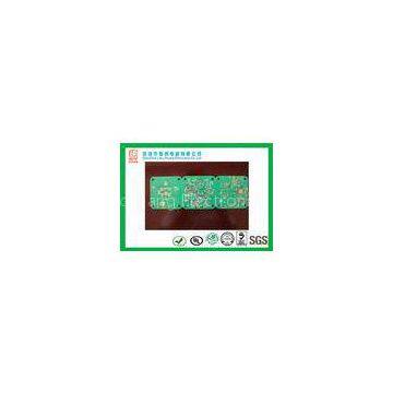 Green soldermask  quick turn pcb fabrication 2 layer 1 oz copper