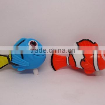 wind up swimming Nimo fish toy, bath kid toys