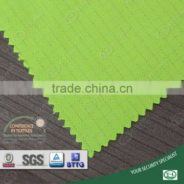 wholesale 100% cotton protective textile EN1149 factory uniform material esd antistatic fabric