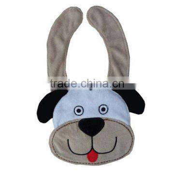 fancy dog cotton infant bibs