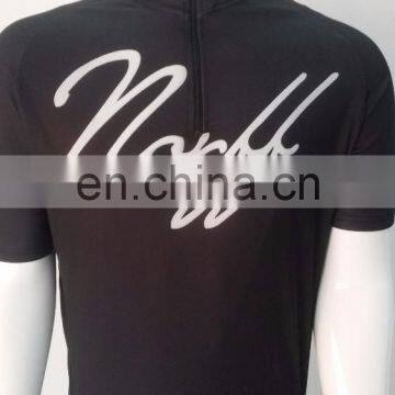 Black cycling wear custom cycling jerseys design plain cycling jersey no logo