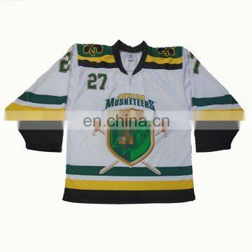 custom sublimation pullover ice hockey wear