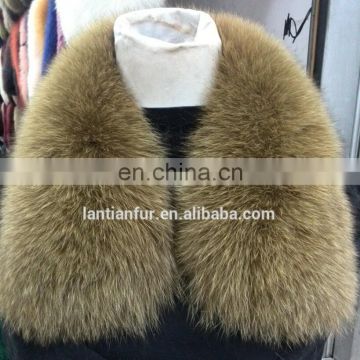 2015 high quality blue fox fur collar winter factory price