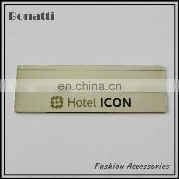 designer metal labels for hotels