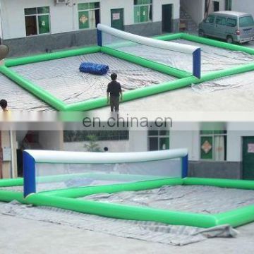 Hot sale inflatable water soccer field inflatable football field