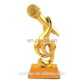 music vocal voice cup microphone award trophy