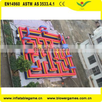 inflatable maze/inflatable labyrinth maze/inflatable laser tag for adult