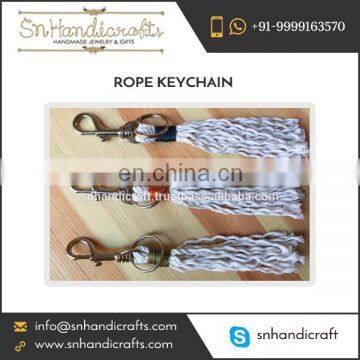 Handmade Fashionable Custom Made Rope Keychain