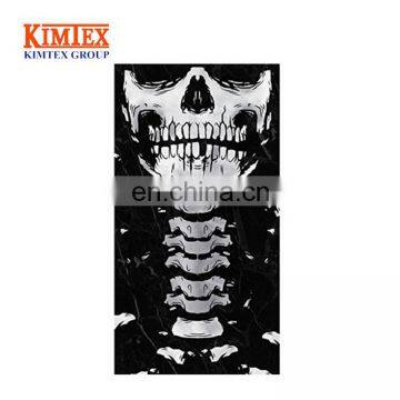 Skeleton Seamless Bandana, X Ray Skull Face Mask for Dust, Music Festivals, Raves, Riding,