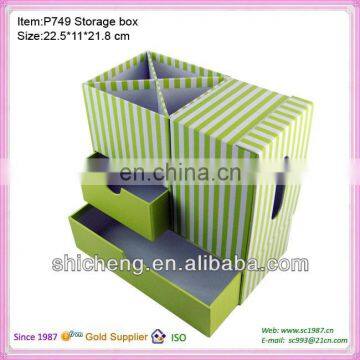 ECO- Friendly Paper Desk Organize Box