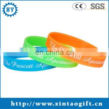 2014Solid printed rubber wrist bands