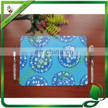 wooden placemat with melamine surface