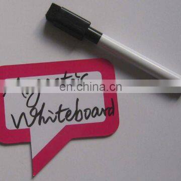 High quality low price promotional magnet writing board with marker pen