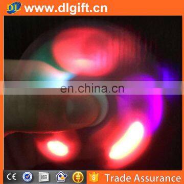 Led Light EDC Finger Toy Fidget Spinner Fingertip Gyroscope For Kid Adult