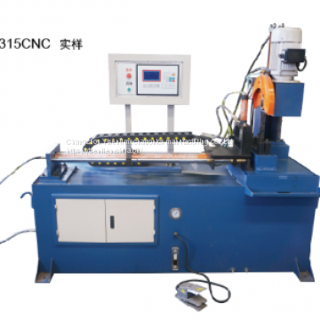 Automatic slide feed type cutting machine/circular saw type