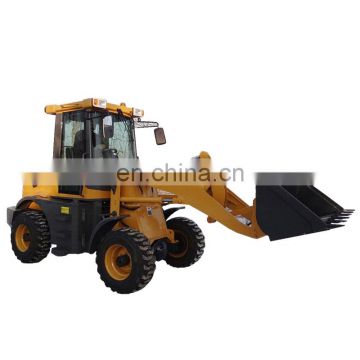 CE Approved ZL10F 1.0 Ton Small Articulated 4WD Wheel Loader