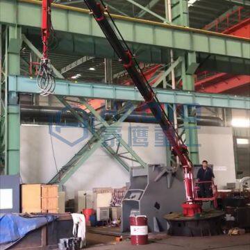 HAOYO Marine Crane 25t Hydraulic Knuckle Boom Marine Deck Crane Manufacturers