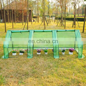 Super Zipper Doors PE Mesh Portable Green House