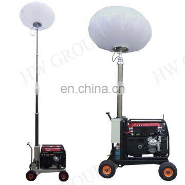 Vehicle-mounted light tower portable lighting gasoline petrol engine light tower machine price