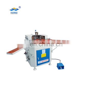 LZJ-03 window and dooor single head heavy type hydraulic aluminum window corner combining machine