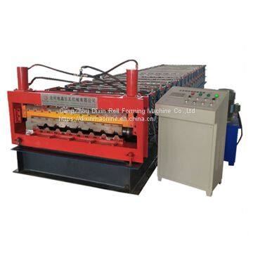 IBR roofing steel tile double cold former roll forming machine with high quality