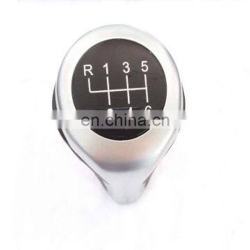 Auto silver gear shift knob 6 speed for BMW