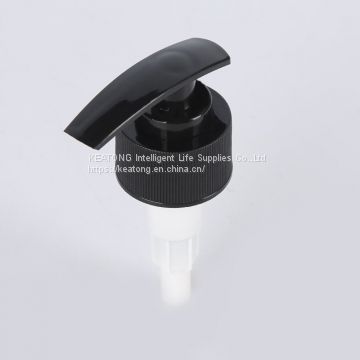 24/410 28/410 Wholesale Black Color Plastic Hand Press Type Liquid Lotion Pump