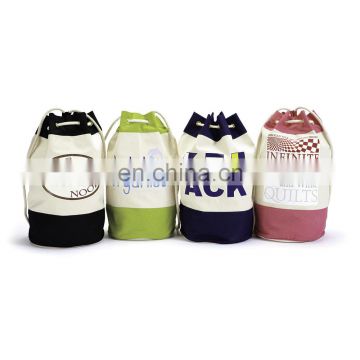 Canvas Duffle Bags Canvas tote bag drawstring bag eco friendly