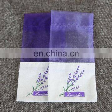 Sachet Embroidered Lavender Empty Bags Cotton Bags Organza Gauze Bags 3x6 Inch