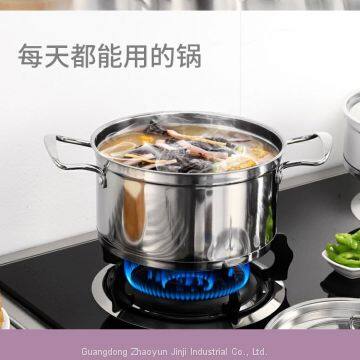 Stainless Steel Pot Set Soup Pot Milk Pot Integrated Cooking Pot Multi-function photo-4
