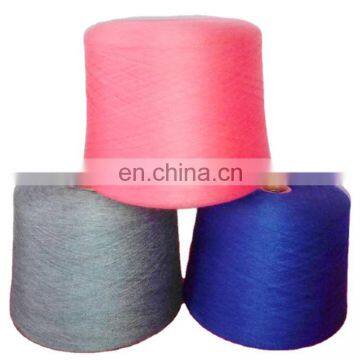 High tenacity core eco-friendly 94% cotton 3% wool 3% cashmere blend hand knitting Yarn