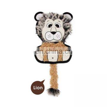 Lion Shape Soft Cotton Pet Dog Toy Pet Bite Toys