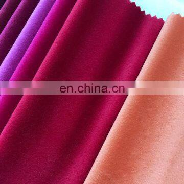 90 Colors in Stock Wholesale Colorful Plain Velvet Fabric for Sofa Home Textile photo-4
