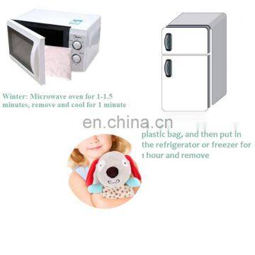 Promotional Plush Heatable Toys Microwavable Animal Plush Toys Stuffed With Linseeds And Lavender photo-7